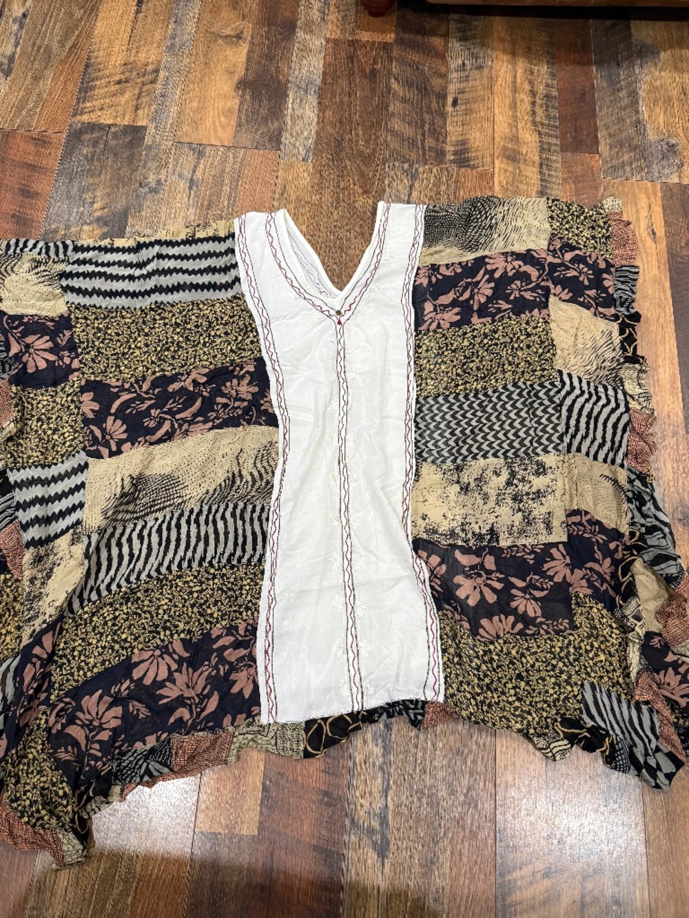 Young Threads  Sz. 3X Kimono Boho TOP NWT